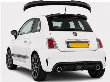 Achterspoiler | geschikt voor Abarth | 500 | 3-deurs | 2007-, Auto-onderdelen, Carrosserie en Plaatwerk, Verzenden, Nieuw