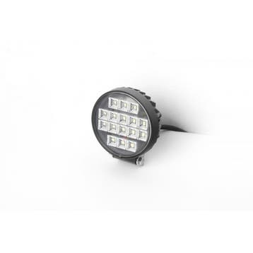 LED SPOT - 16 LED - 16W - Ingebouwde schakelaar - Rond, Ophalen of Verzenden, Nieuw