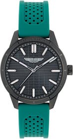 Aston Martin MTIH1F502 Icon racehorloge 38 mm, Overige merken, Staal, Verzenden, Polshorloge