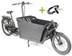 Elektrische bakfiets 2Wheel QIVELO Midden-motor NU 2999,-, Fietsen en Brommers, Overige merken, 4 kinderen of meer, Huif, Nieuw
