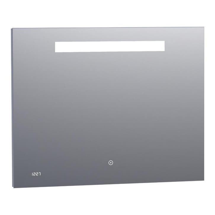 Brauer Quartz Spiegel - Rechthoekig - 90 cm - met Directe, Huis en Inrichting, Woonaccessoires | Spiegels, Nieuw, Ophalen of Verzenden
