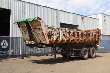 Veiling: Kipper Oplegger Fruehauf BD32/01 33000kg 1999, Overige kleuren, Overige brandstoffen, Aanhangers en Opleggers, BTW verrekenbaar