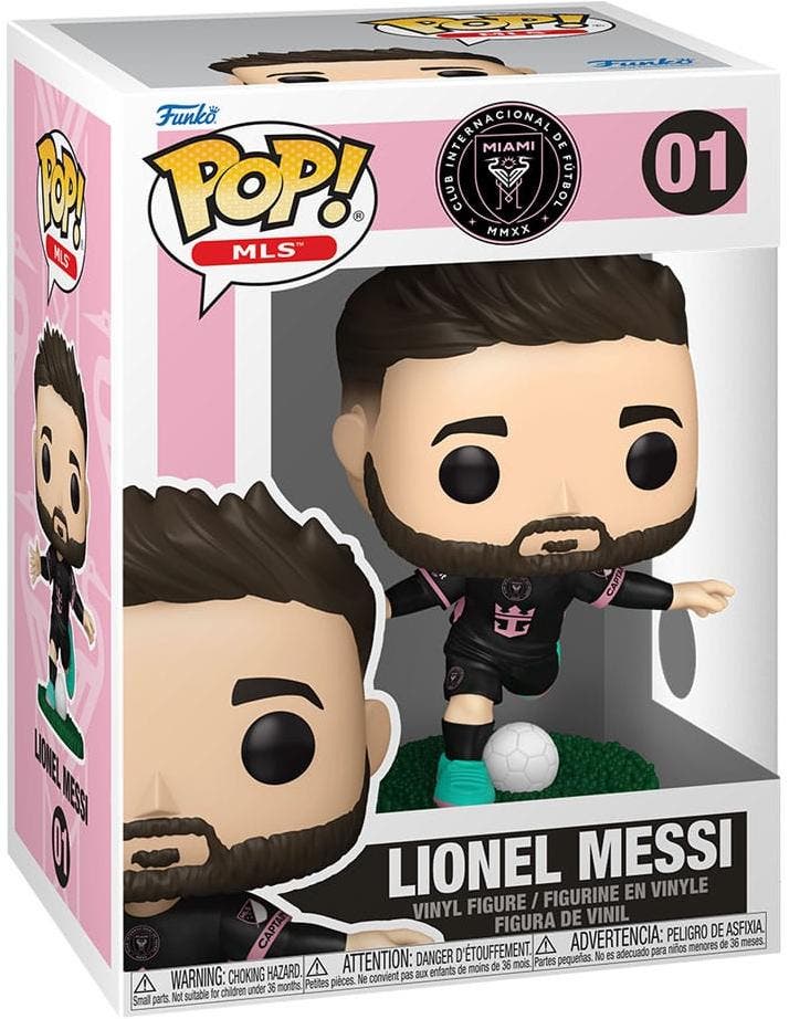 Funko Pop! - Football Inter Miami Lionel Messi #01 | Funko -, Verzamelen, Poppetjes en Figuurtjes, Nieuw, Verzenden