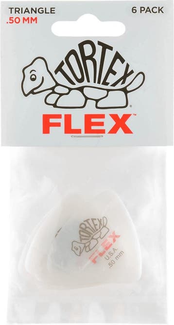 Jim Dunlop 456P050 Tortex Flex bas plectrum 0.50 mm 6-pack, Muziek en Instrumenten, Instrumenten | Toebehoren, Ophalen of Verzenden