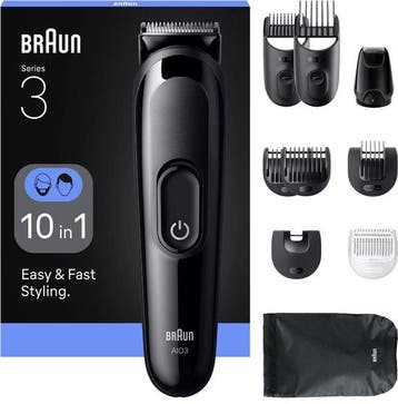 Braun All-in-One Series 3 AIO3560 Style Kit – Baardtrimmer, Verzenden, Nieuw