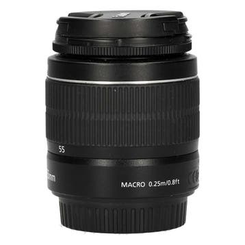 Canon EF-S 18-55mm f/3.5-5.6 III met garantie, Ophalen of Verzenden, Gebruikt