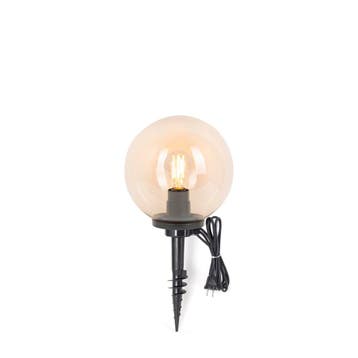 Tuinbol fume Ø 30 incl. spie Tuinverlichting, Verzenden, Nieuw