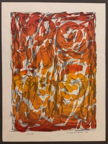 Piero Dorazio (1927-2005) - Composizione, Antiek en Kunst