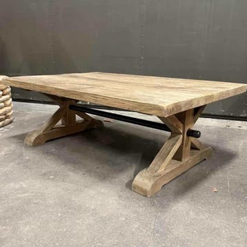 Salontafel Riegel kloostertafel | World of Brosi, Ophalen of Verzenden, Nieuw