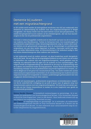 Dementie bij ouderen met een migratieachtergrond, Verzenden, Zo goed als nieuw, Saloua Berdai Chaouni