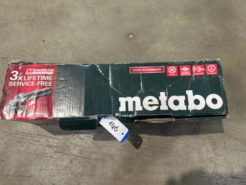Metabo WEPBA 20-125 QUICK DS BL haakse slijper nr. 146, Ophalen of Verzenden, Gebruikt