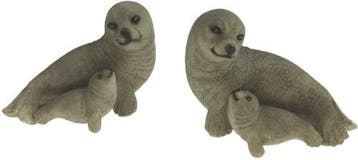 Zeehond met baby 11cm / stuk, Ophalen of Verzenden, Nieuw