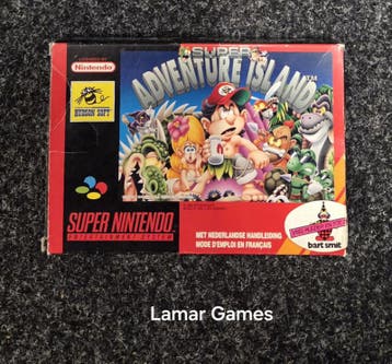 Super Adventure Island (SNES tweedehands game), Spelcomputers en Games, Ophalen of Verzenden, Zo goed als nieuw