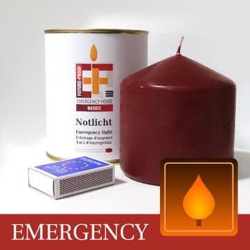 45 uur Noodkaars - Noodpakket Kaars - Overlevingspakket Nood, Verzamelen, Verzenden, Nieuw