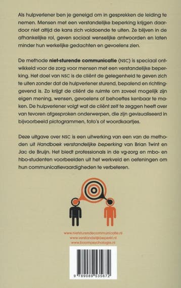 Niet-sturende communicatie bij mensen met een verstandelijke, Verzenden, Zo goed als nieuw, Ries van den Nieuwenhuizen