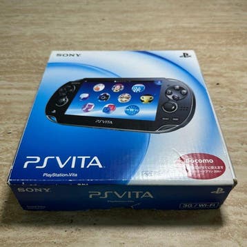 Sony - PS Vita - Sony PS Vita PCH-1000 Crystal Black Console, Nieuw