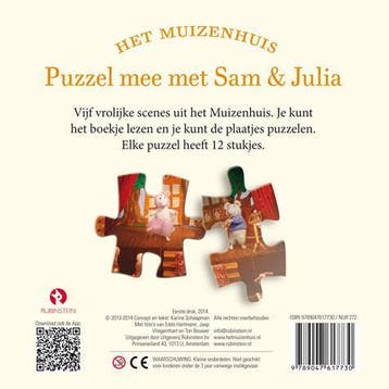 Puzzel mee met Sam en Julia / Het Muizenhuis 9789047617730, Verzenden, Gelezen, Karina Schaapman