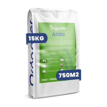 Droogtebestendig gazonzaad - Arida (15 kg voor 750 m2), Verzenden, Gehele jaar, Volle zon