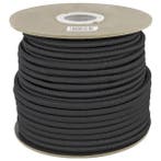 Elastisch Touw - 6 mm - ZWART - elastiek per meter, Ophalen of Verzenden, Nieuw