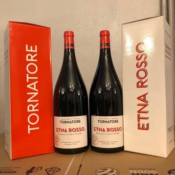 2024 Tornatore, Etna Rosso - Sicilië DOC - 2 Magnums (1.5L), Verzamelen, Nieuw