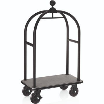 Bagagetrolley | DRIFT | RVS | Zwart/Grijs | Wielen (Geremd), Verzenden, Nieuw in verpakking