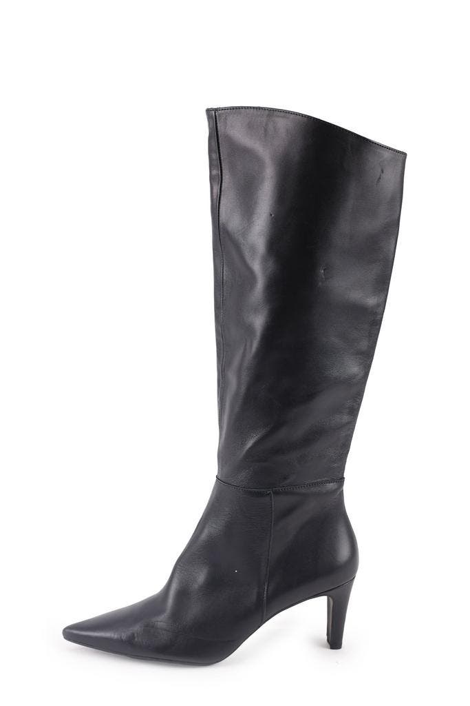 Manfield Laarzen in maat 41 Zwart, Kleding | Dames, Schoenen, Zwart, Zo goed als nieuw, Hoge laarzen, Verzenden