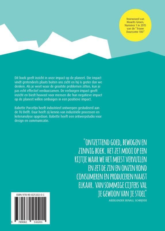 De verborgen impact 9789082510201, Boeken, Wetenschap, Zo goed als nieuw, Verzenden