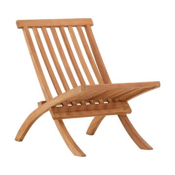 *WOONWINKEL* Teak Lounge Stoel, Verzenden, Nieuw, Hout