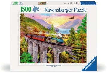 Trein in de Herfst Puzzel (1500 stukjes) | Ravensburger -, Verzenden, Nieuw