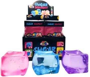 Squishy Ice Cube Normal (1 stuk) | TB Fun - Hobby Artikelen, Verzenden, Nieuw