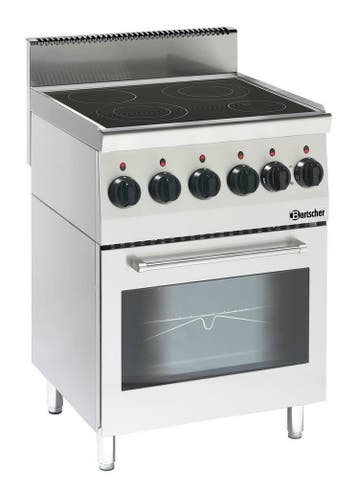 Bartscher Fornuis | Elektrisch | Keramische Kookplaat + Oven, Ophalen of Verzenden, Nieuw in verpakking