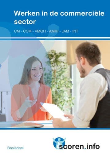 Werken in de commerciële sector / Scoren.info - Edu Actief, Boeken, Verzenden, Gelezen, Edu Actief