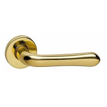 Deurbeslag | Deurklink | Intersteel | Saturnus (Messing), Verzenden, Nieuw