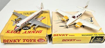 Dinky Toys - Modelvliegtuig (2) - Dinky Toys 706 Vickers, Nieuw
