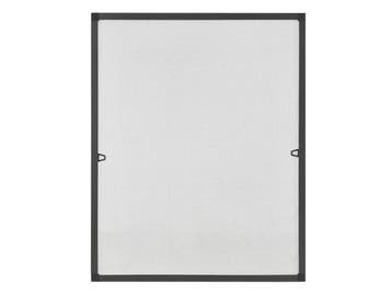 Veiling - vliegenhor 80x100cm zwart incl. bevestigingsmateri, Nieuw