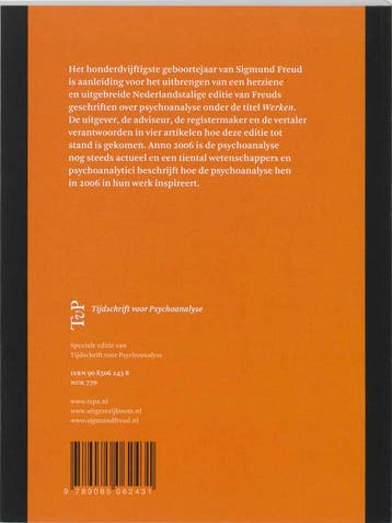 Freuds Werken nu, psychoanalyse nu / Tijdschrift voor, Verzenden, Gelezen