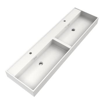 Brauer Gravity Wastafel - 160 cm - met 2 Spoelbakken en 2, Ophalen of Verzenden, Nieuw