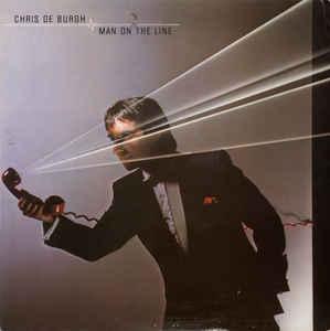 LP gebruikt - Chris de Burgh - Man On The Line, Cd's en Dvd's, Vinyl | Rock, Verzenden, Zo goed als nieuw, Overige formaten
