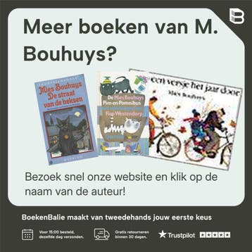 Tijd voor kattekwaad / Jeugdsalamander - M. Bouhuys, Verzenden, Gelezen, M. Bouhuys