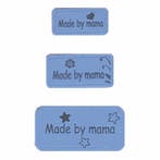 OPRY SKAI-LEREN LABELS MADE BY MAMA - licht blauw, Verzenden, Nieuw