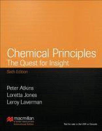 9781464120671 Chemical Principles | Tweedehands, Verzenden, Zo goed als nieuw, Peter W. Atkins