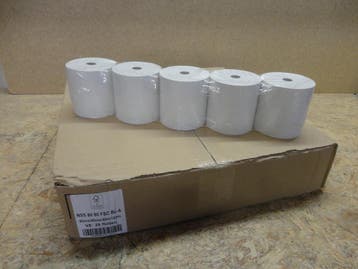 Thermische kassarol 80x80x12 thermo wit (25 stuks), Ophalen of Verzenden, Nieuw