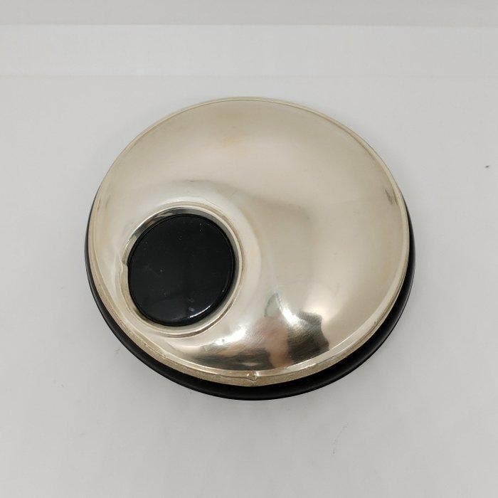 Tafel/bureauklokken - Zilver, Plastic - 1980-1990, Antiek en Kunst, Antiek | Goud en Zilver