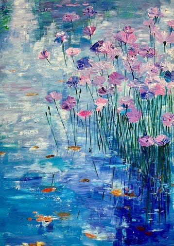 Laura R. A (XXI) - XL - Reflejos de orquídea