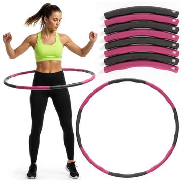 Hoelahoep - Hoepel - Fitness - Opvouwbaar - Cardiotraining, Sport en Fitness, Ophalen of Verzenden, Nieuw