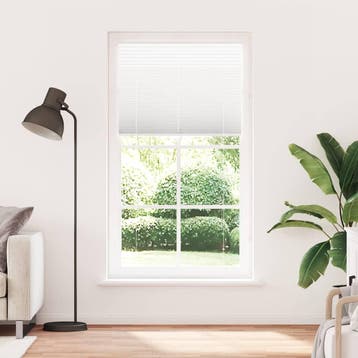 Rolgordijn 110x200cm wit - 32% Korting - B-keuze, Ophalen of Verzenden, Zo goed als nieuw, Wit