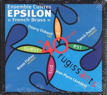 cd digi - Ensemble Cuivres Epsilon French Brass - Les 4..., Verzenden, Zo goed als nieuw
