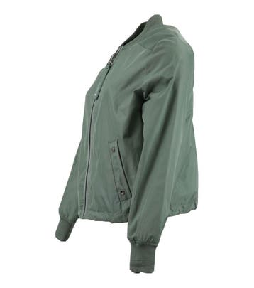 Street One Jas in maat 34 Groen, Kleding | Dames, Jassen | Winter, Street One, Verzenden, Zo goed als nieuw, Groen