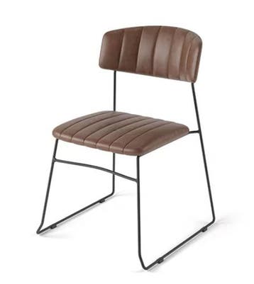 Mundo Stoel | Kunstleer | 54x55x79cm | Brandvertragend, Verzenden, Nieuw in verpakking