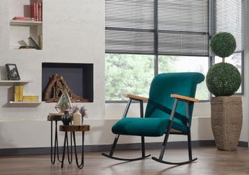 Asir 859FTN1705 Schommelstoel Blauw van €349 voor €299 NIEUW, Ophalen of Verzenden, Nieuw